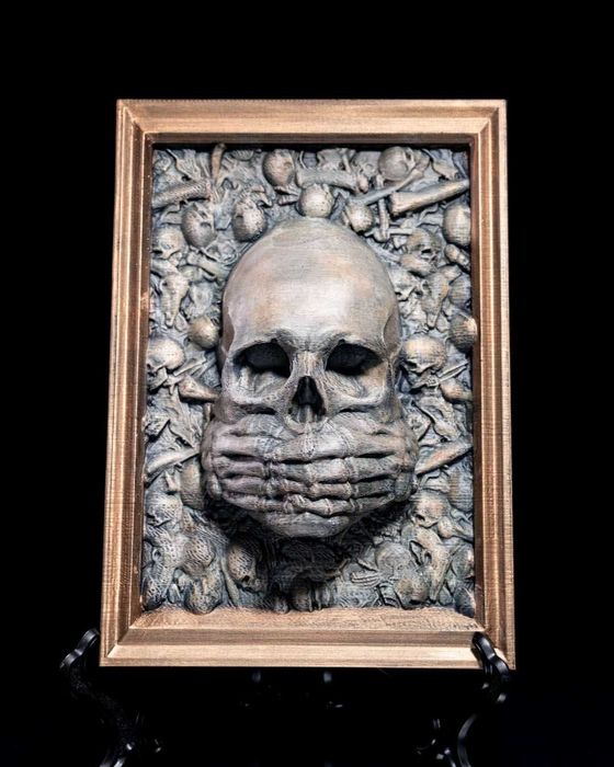 Trzy Mądre Czaszki - Symboliczny Akcent Dekoracyjny!