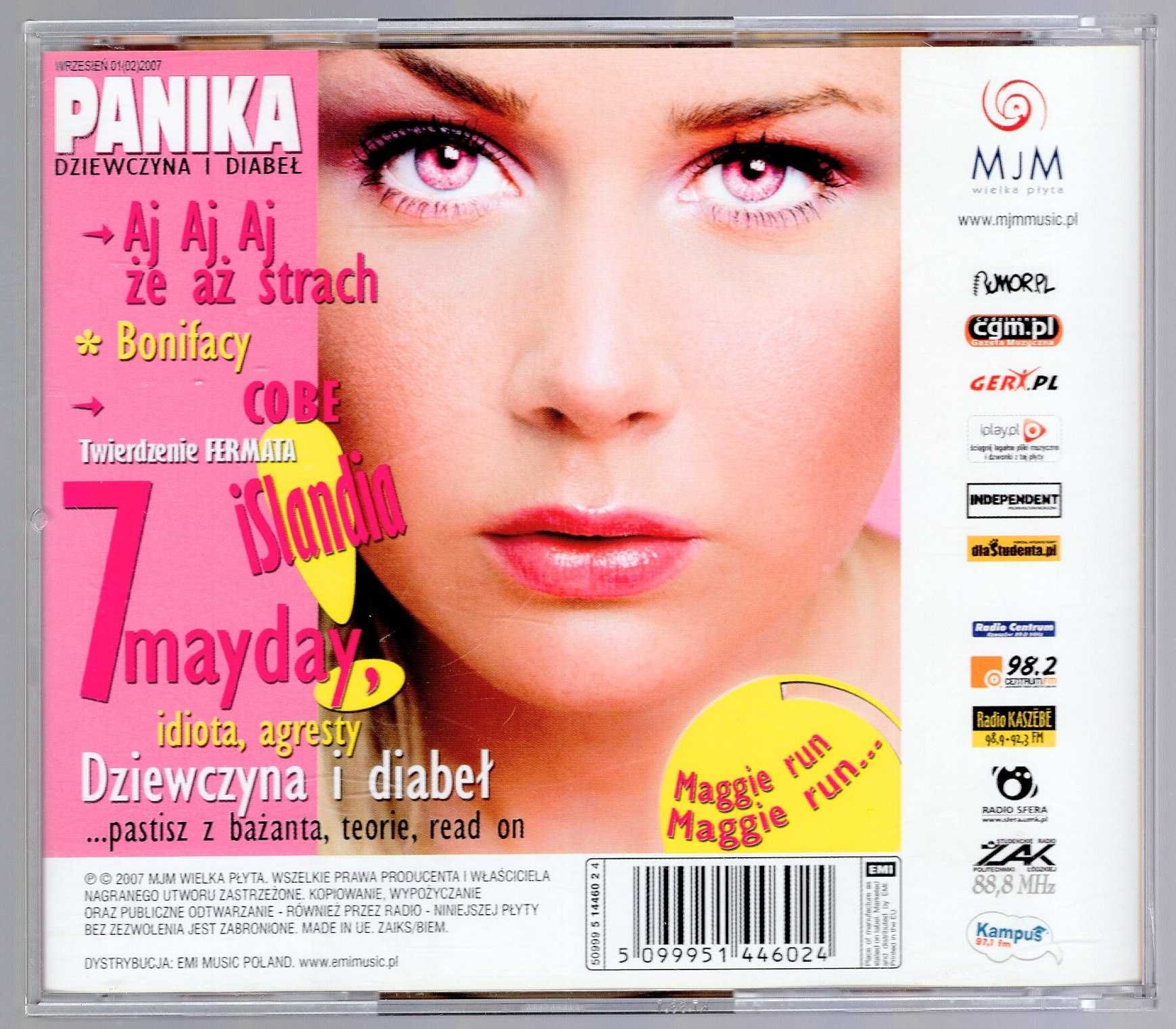 Panika - Dziewczyna I Diabeł (CD)