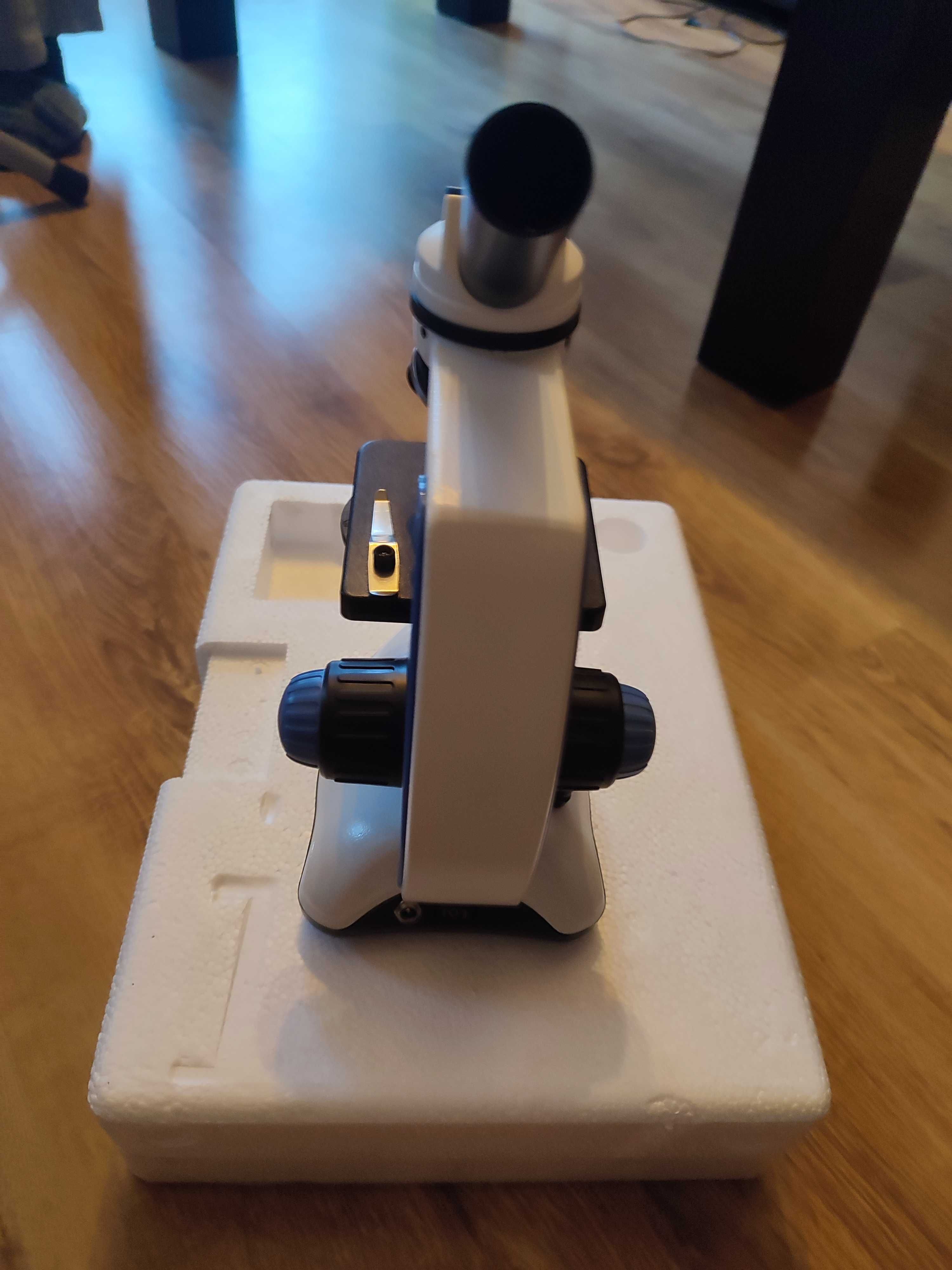 mikroskop armoptics biomax 450+gotowe preparaty