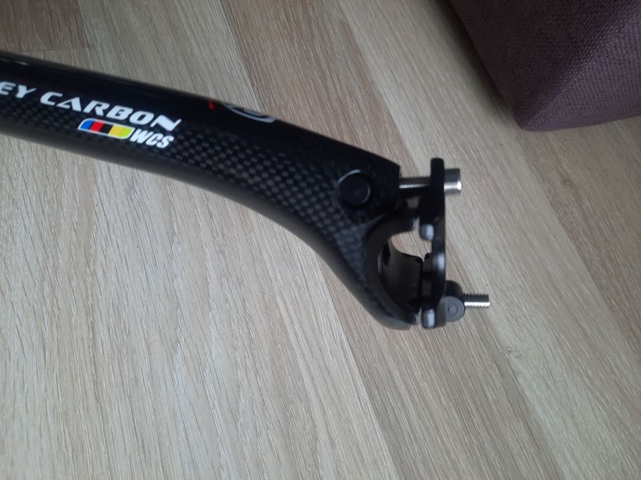 Nowa sztyca 27,2 Ritchey wcs carbon połysk offset 20