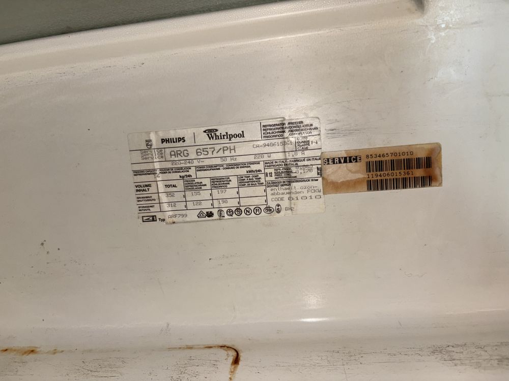 Frigorifico Whirlpool Original