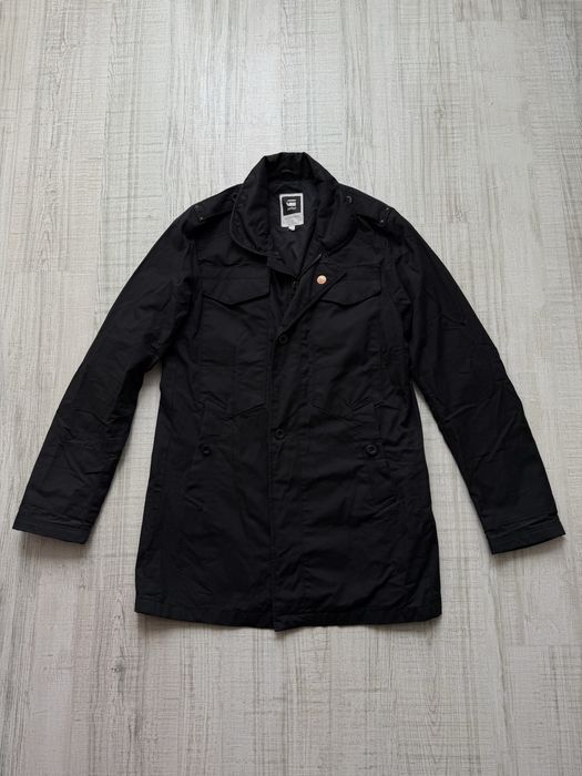 Чоловічий тренч плаш пальто на осінь G-star raw fleet garber trench
