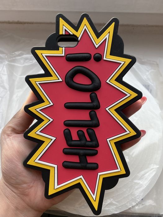 Obudowa case etui gumowa gumowe iPhone 6 7 8 duży