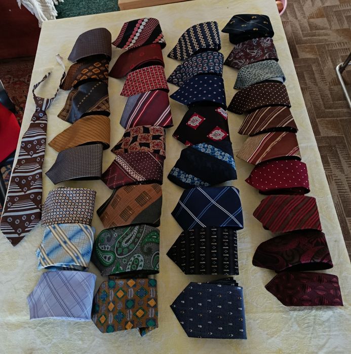 Галстук мужской  советская классика