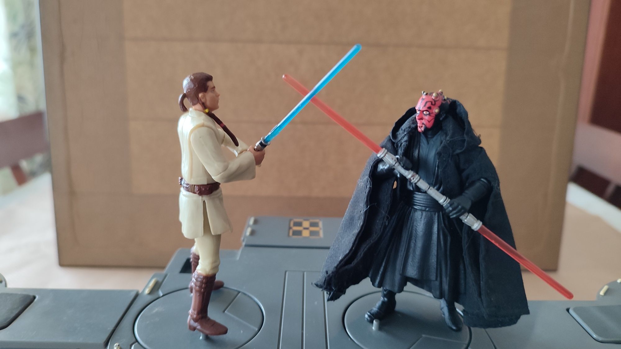 "Diorama" Star Wars - Ep1 - Obi-wan vs Maul