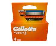 Wkłady ostrza do golenia gillette fusion 5 4 szt