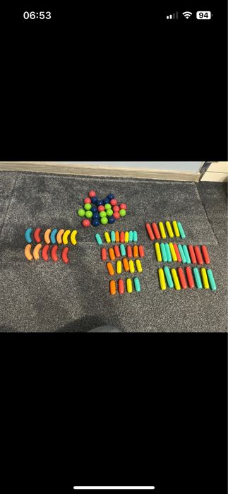 Klocki Magnetic Sticks 2 ZEstaWY