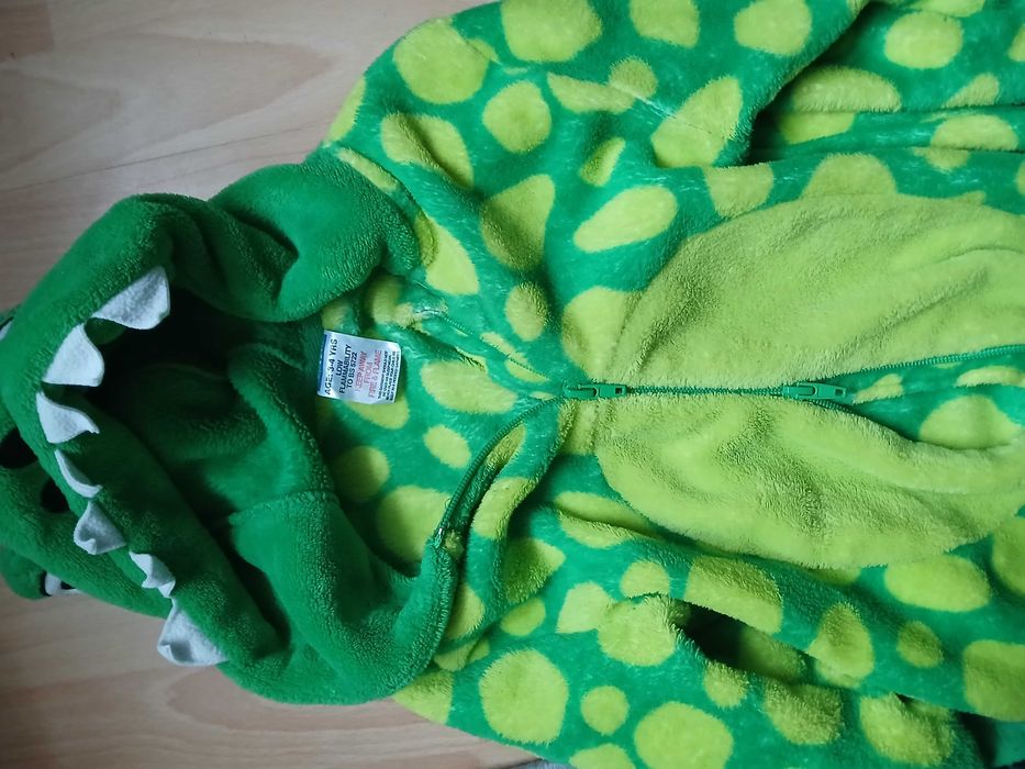 Dinozaur smok kostium przebranie strój r. 104  cm