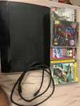 PS 3 sem controle, vai junto com 8 jogos