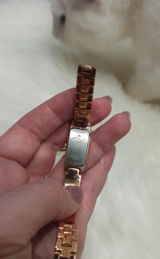 Подарунок! Жіночий  годинник швейцарського бренду Apella.