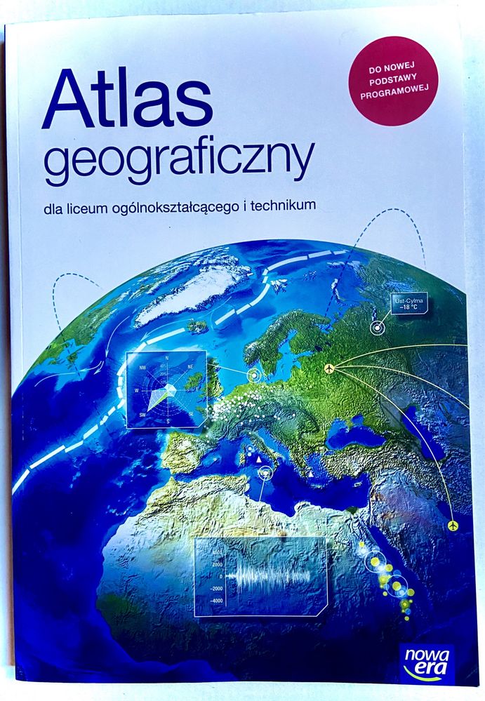 Atlas geograficzny- liceum i technikum