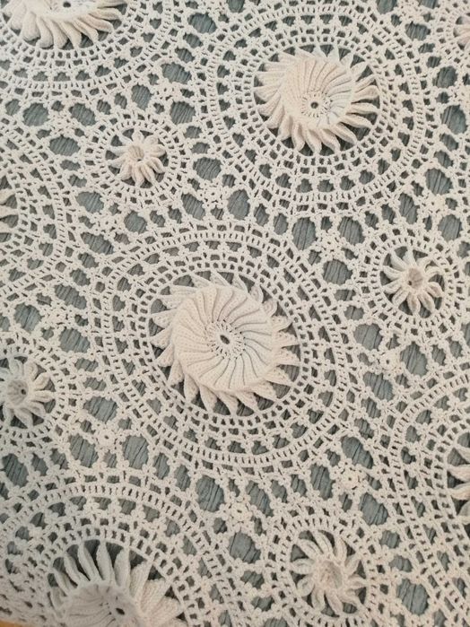 Colcha antiga em crochet