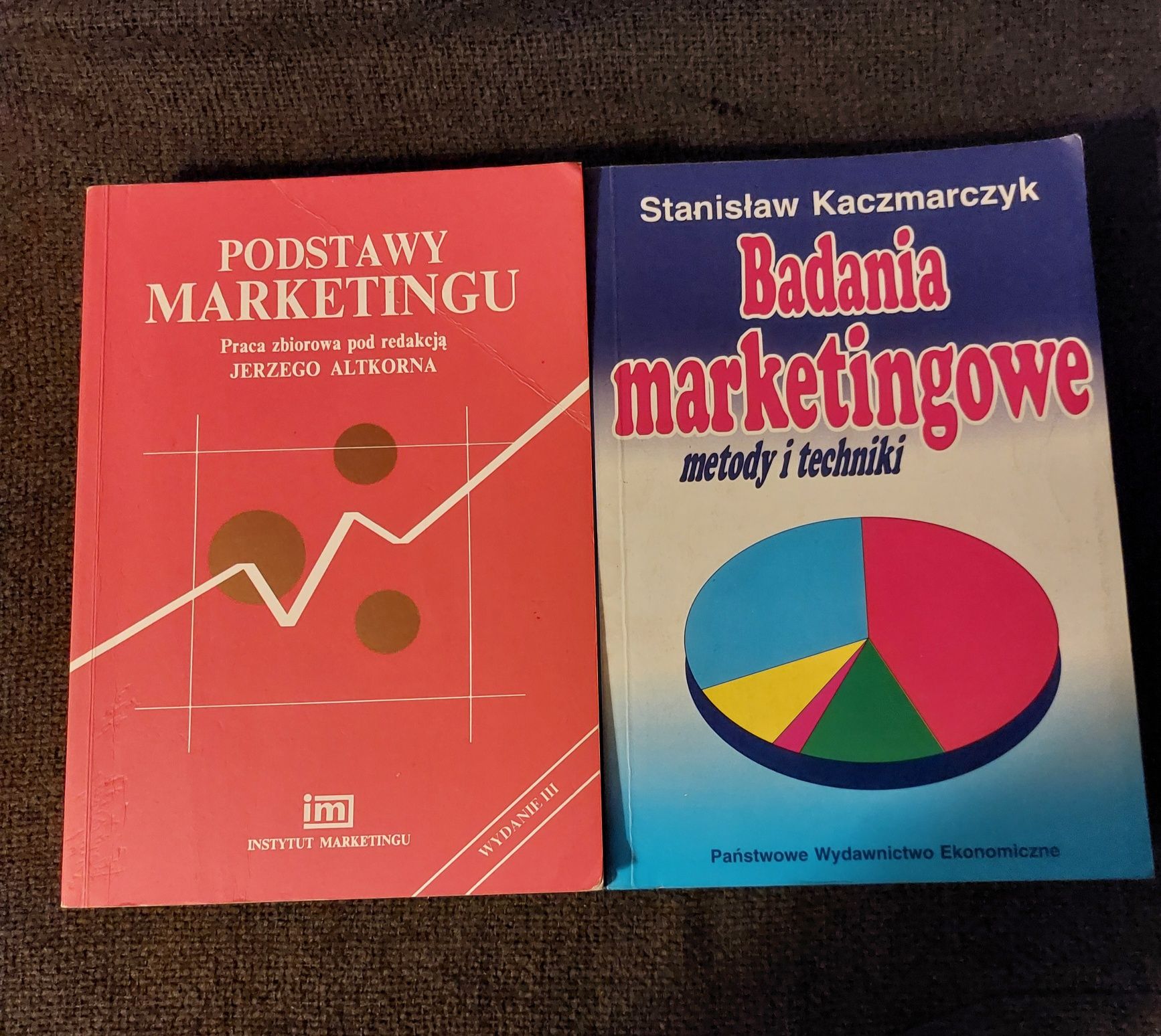 (2 książki) Podstawy marketingu/ Badania marketingowe