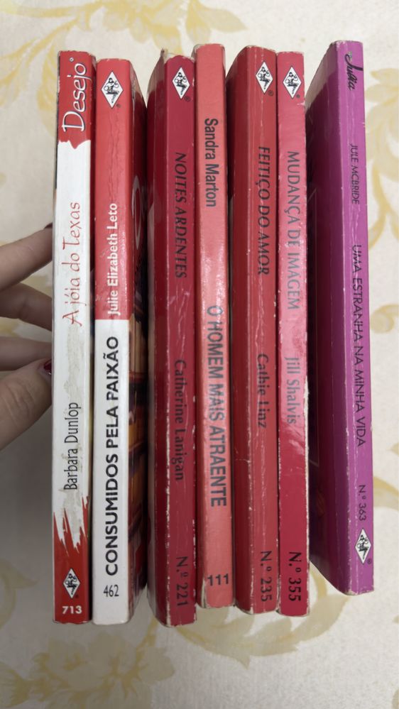 Livros Harlequin/Sabrina