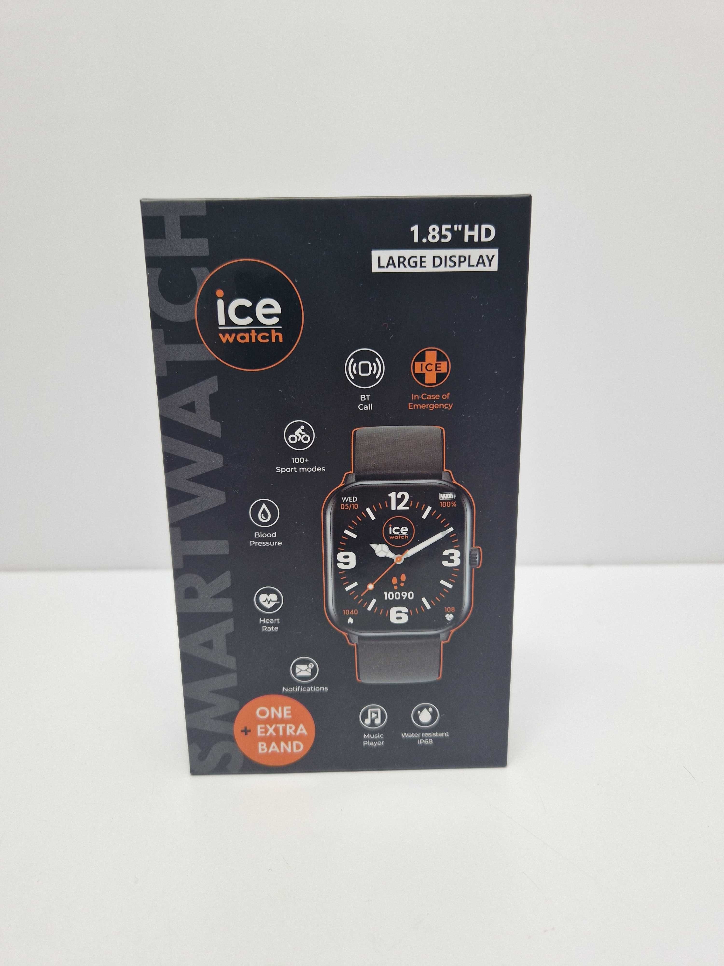 Smartwatch Ice Watch 1.85"HD Large display Rose gold - Nude pink