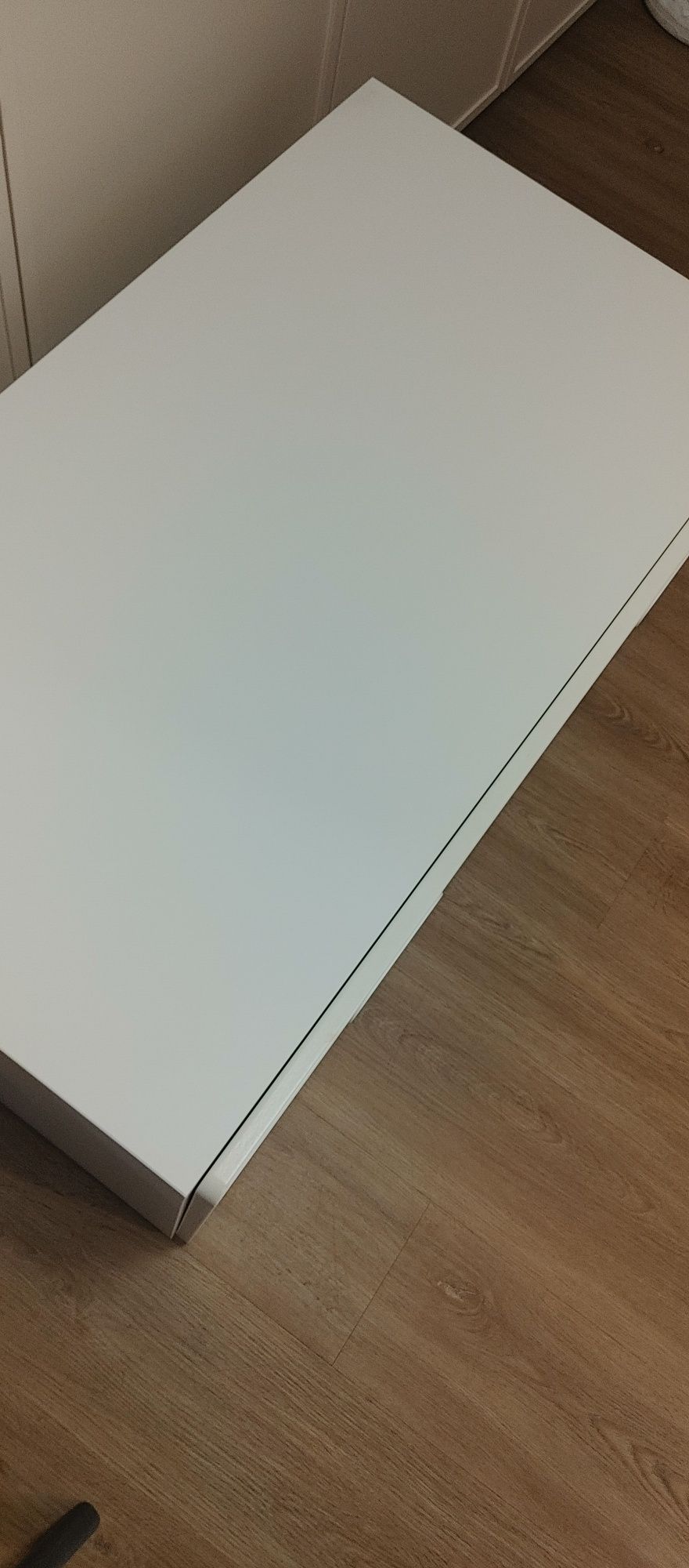 IKEA SMASTAD ławka z poduszka skrzynia na zabawki biurko stan BDB