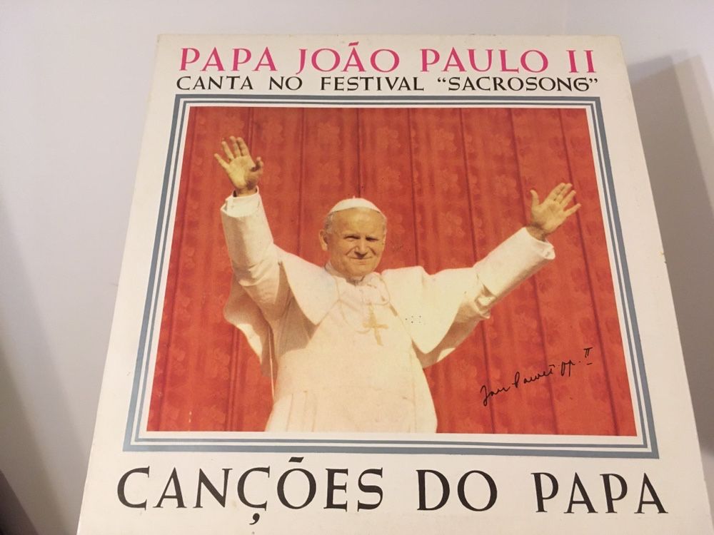 João Paulo II vinil Canções do Papa