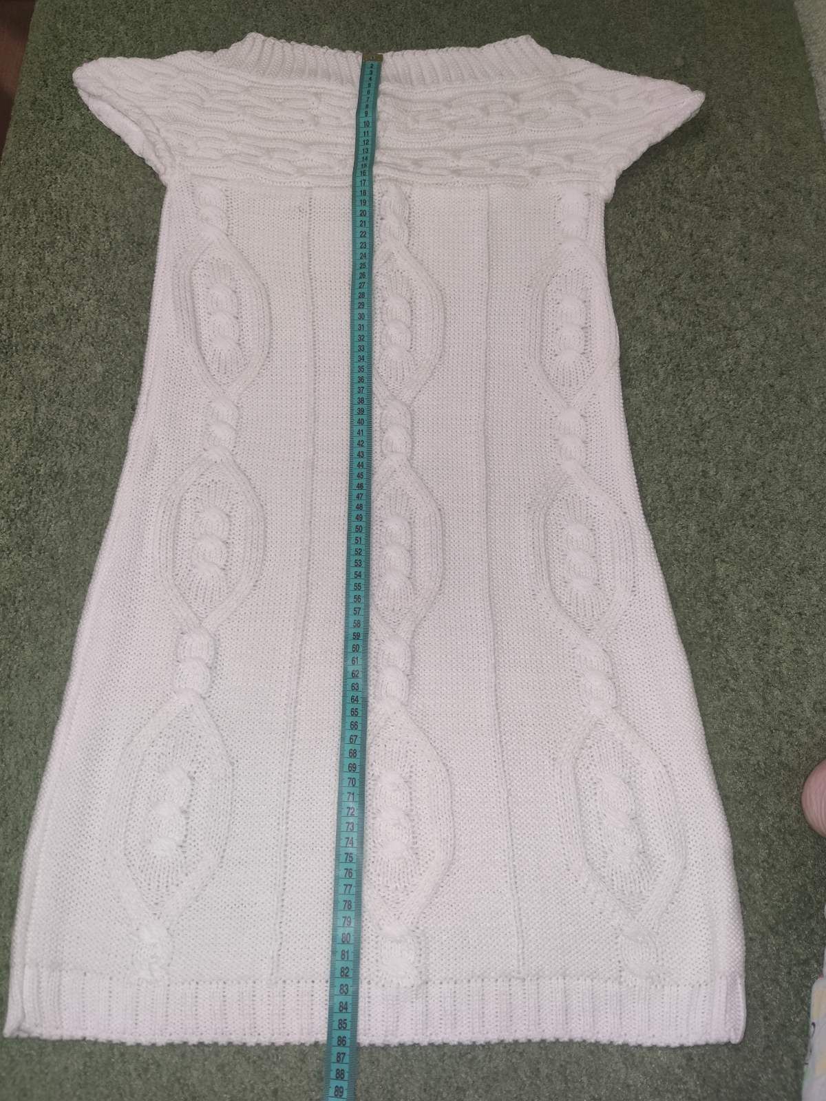 Белое платье туника