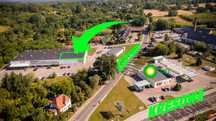 Hala magazyn 230m2 przy Delikatesach Centrum - Gubin