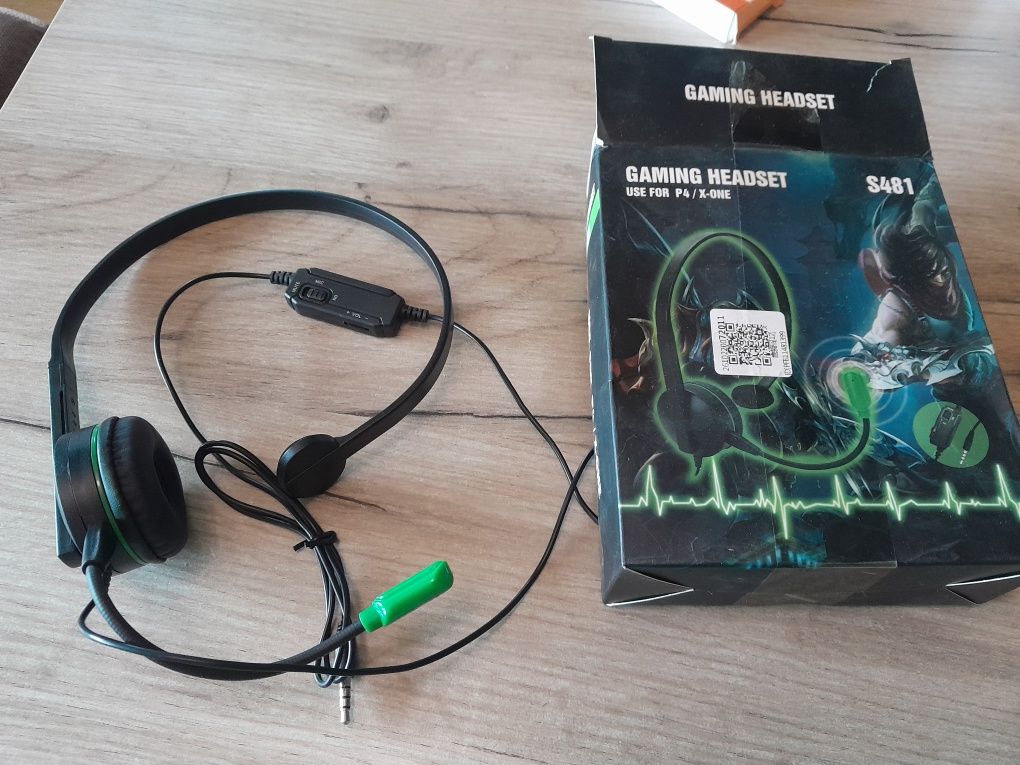 One Ear Gaming Headset, S481 3,5 mm, pojedynczy zestaw słuchawkowy