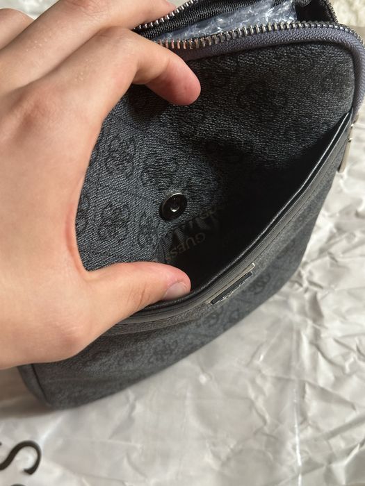 ТОП КАЧЕСТВО! Сумка мужская Guess Vezzola | Сумки Гесс