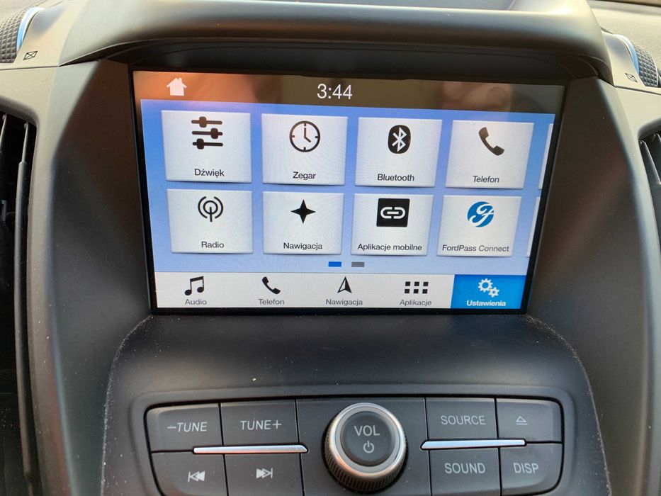 Nawigacja Ford Polskie Menu lektor Polski Sync2 3 Mapa 2024 USA Radio