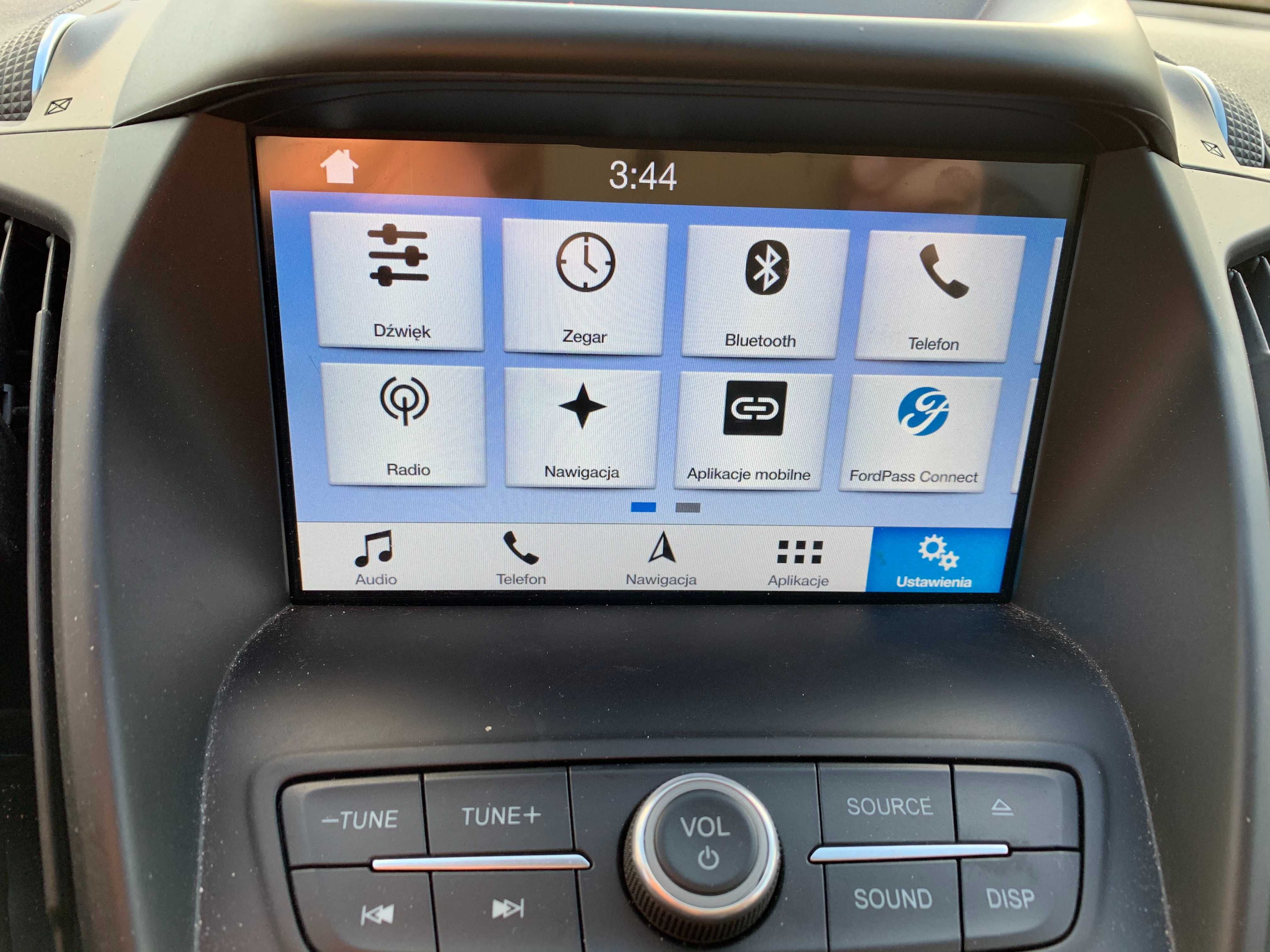 Nawigacja Ford Polskie Menu lektor Polski Sync2 3 Mapa 2023 USA Radio