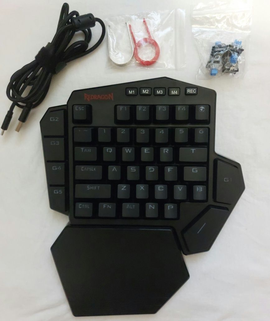 Механічна клавіатура для однієї руки REDRAGON DITI K585 RGB DITI