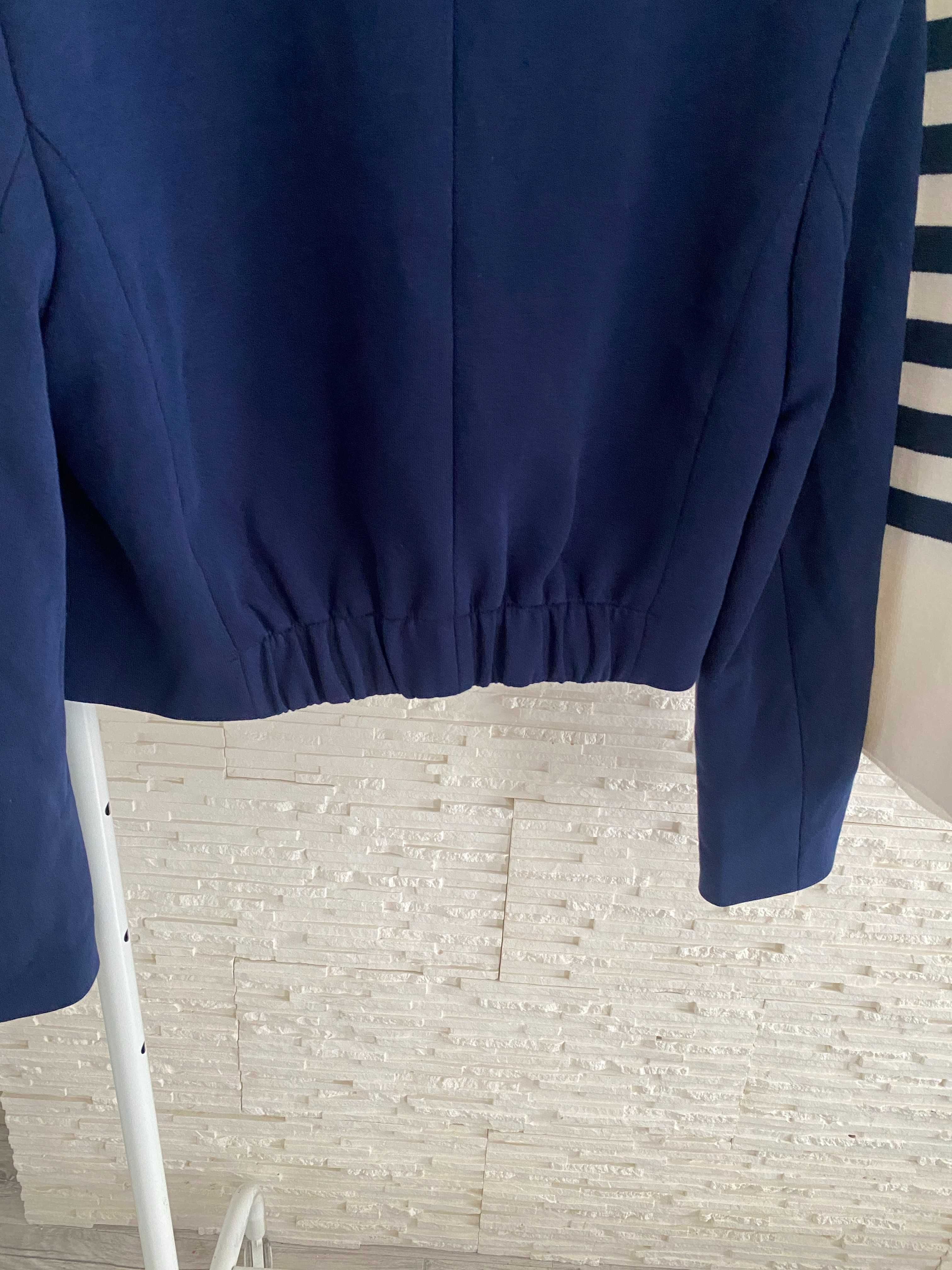 Rezerwacja Project Runway lemonada krótka marynarka granat M-L
