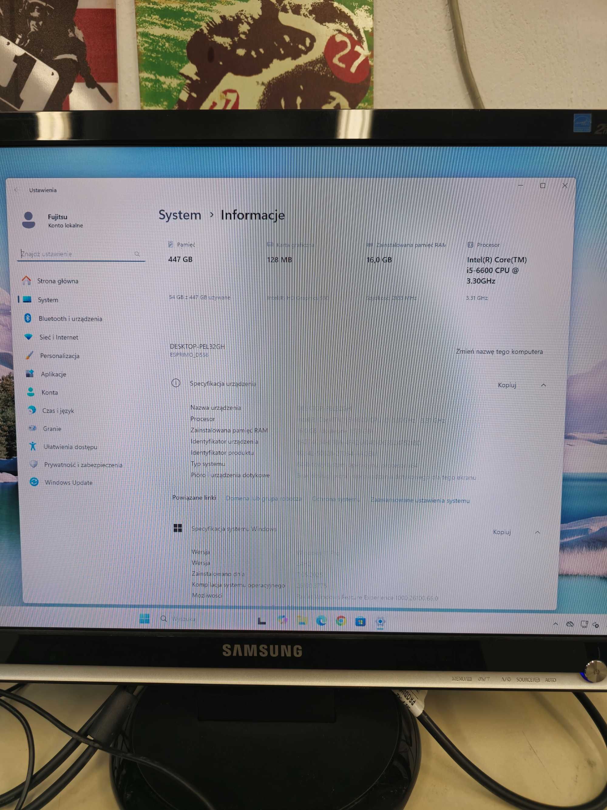 Komputer Fujitsu Esprimo D556/E85+ Sprawny 100%