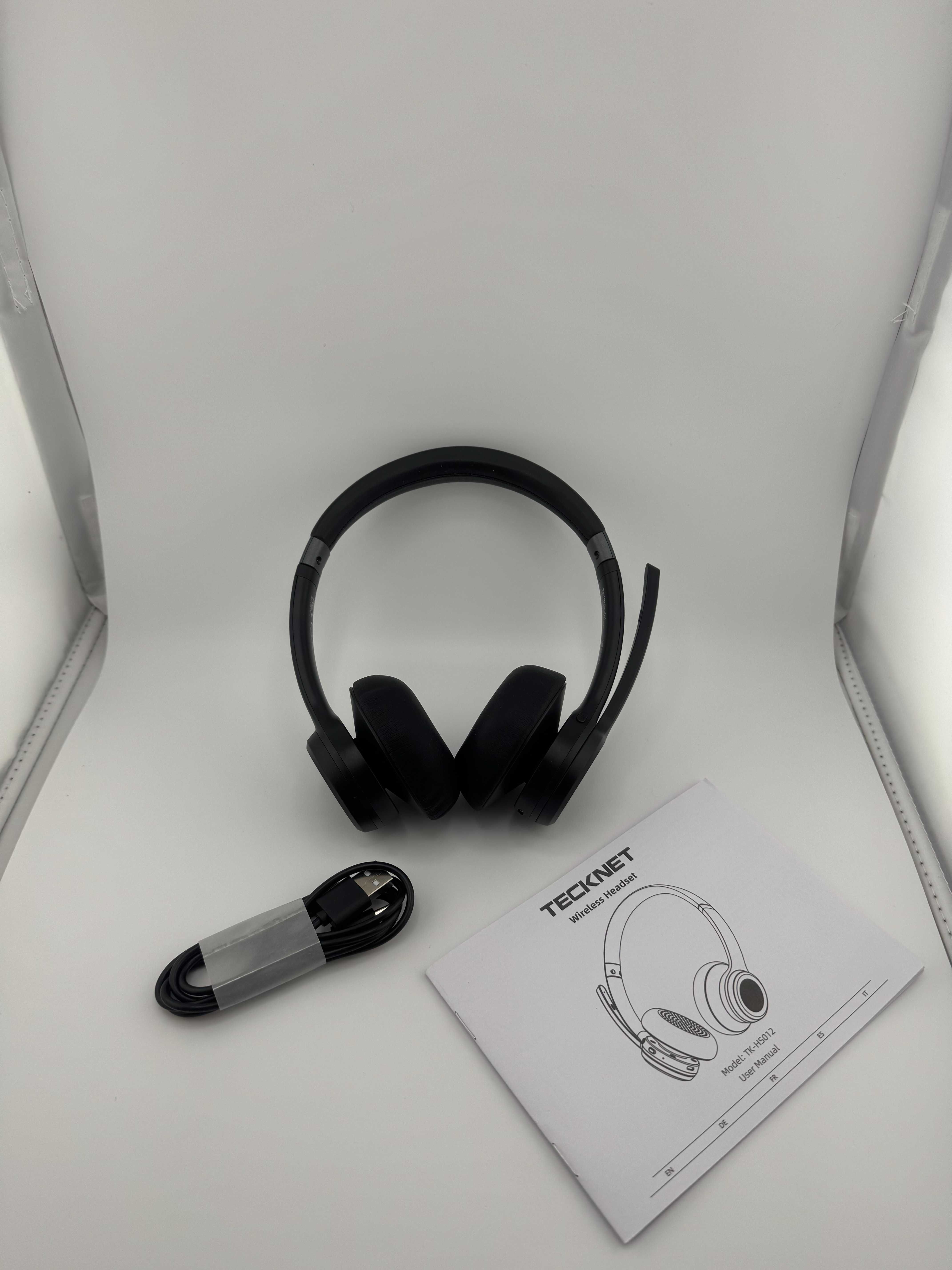 Słuchawki bezprzewodowe z mikrofonem tecknet tk-hs012 Bluetooth