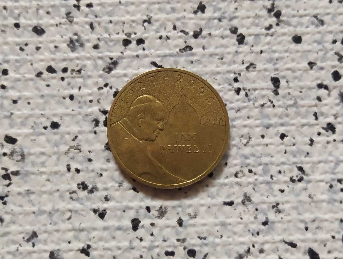 Polska. 2 złoty 2005. Jan Paweł II Y#525