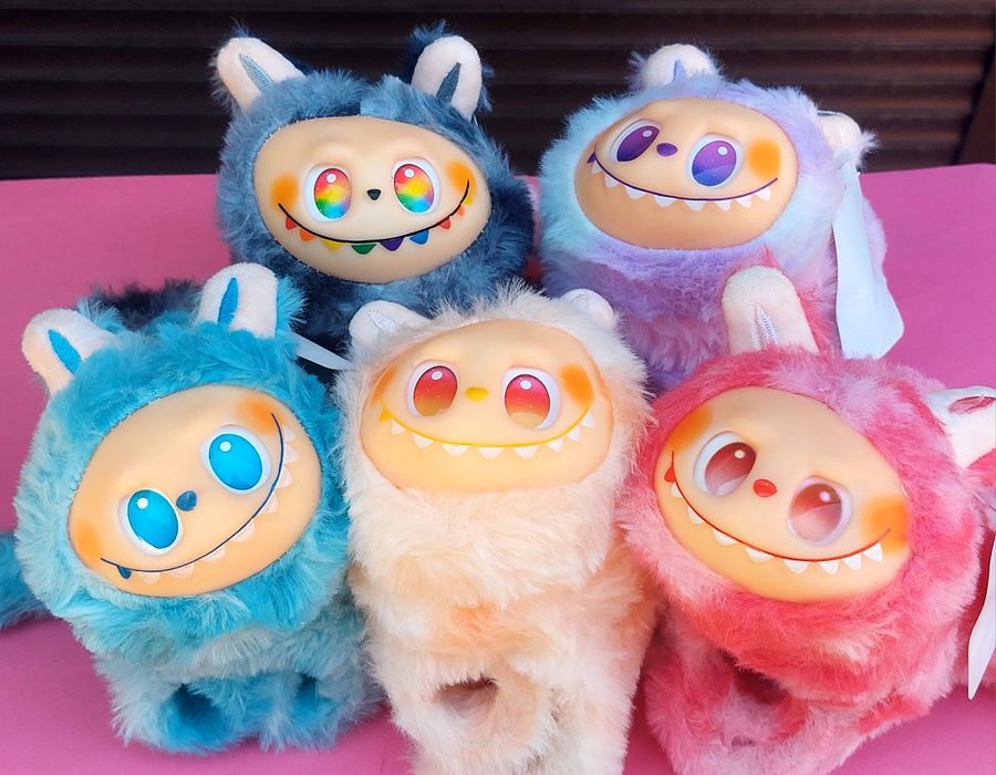 Лабубу Labubu Капібара  Плюшевий браслет на руку М'яка Іграшка Опт/Роз