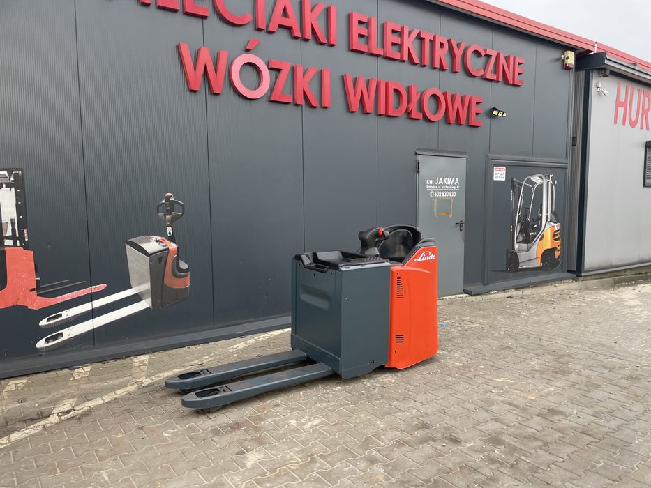 Paleciak elektryczny Linde T 20 Sp Rydwan 2000 kg