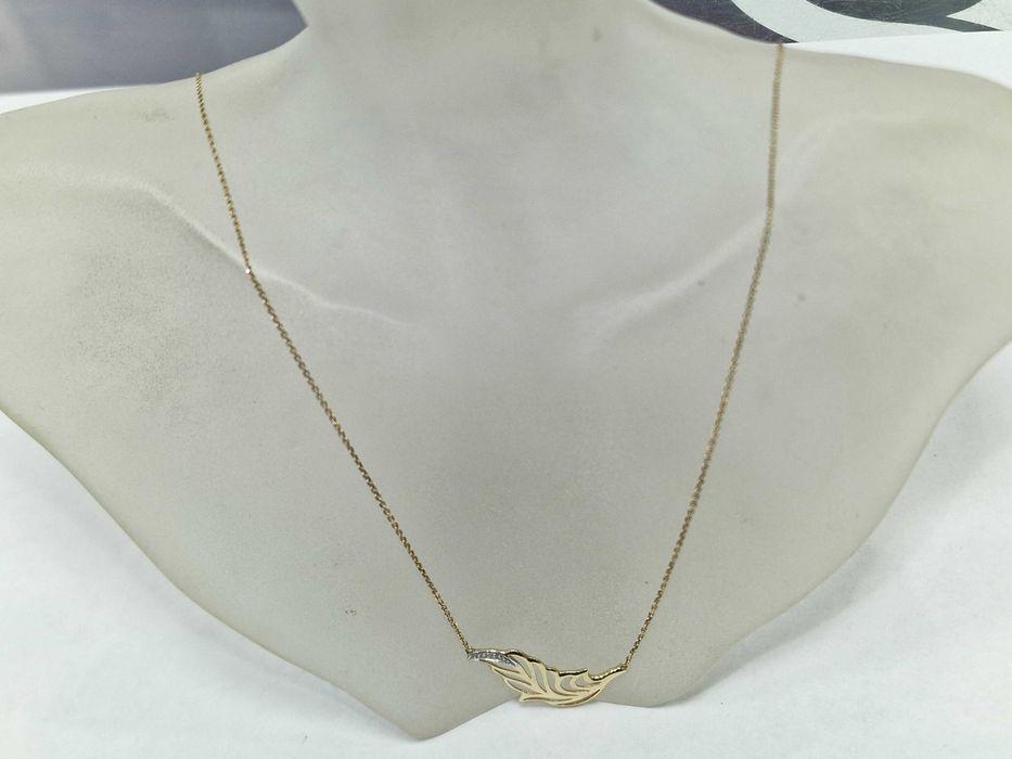 Złota kolia damska/ 585/ 2.06 gram/ 43 - 46cm/ DIA/ od Apart