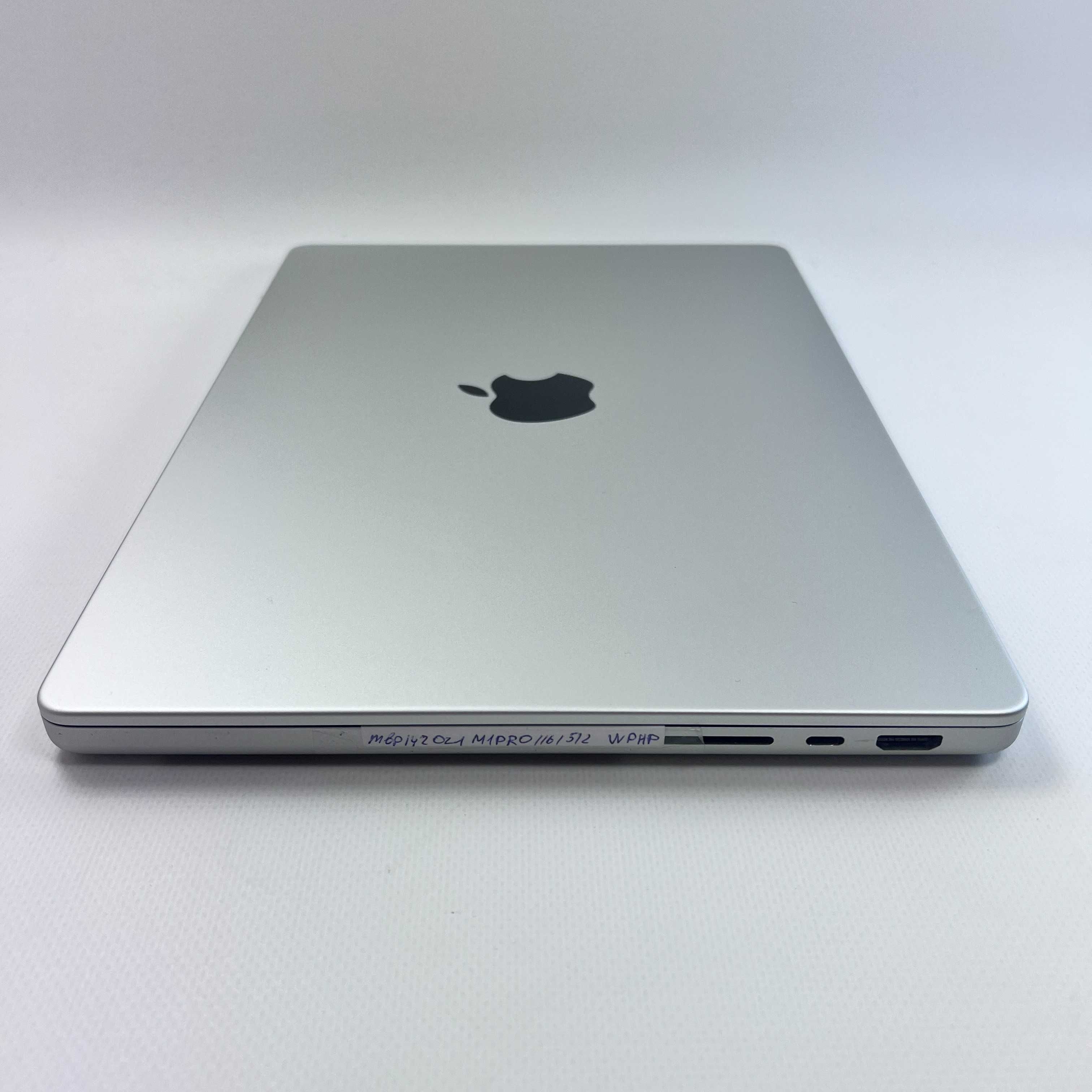 MacBook Pro 14 2021 M1 Pro 16GB RAM 512GB SSD Silver ГАРАНТІЯ МАГАЗИН