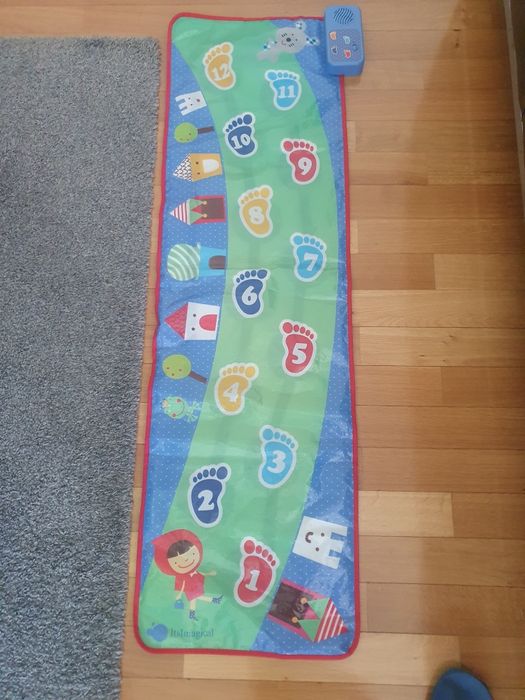 Tapete para andar e brincar