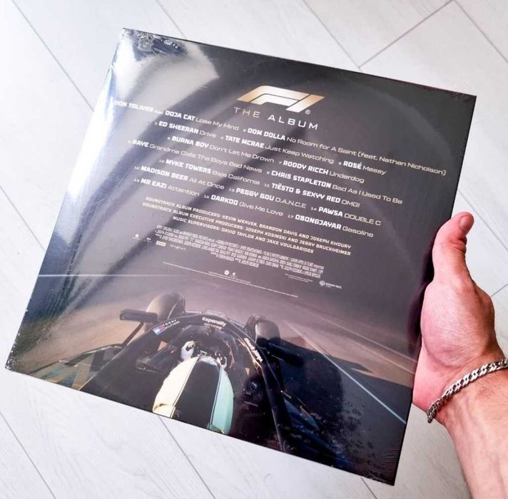 1LP платівка F1 The Album Soundtrack. Золотий колір