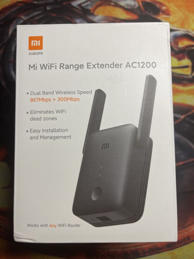 Ретранслятор Xiaomi Mi Wi-Fi Range Extender AC1200