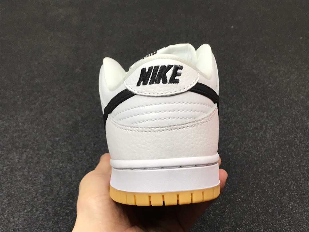 Nike SB Dunk Low Orange Label White Black (44)