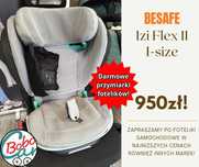 Nowy fotelik Besafe Izi-Flex II I-size! Mega Rabat! Bobo-Car Łowicz!