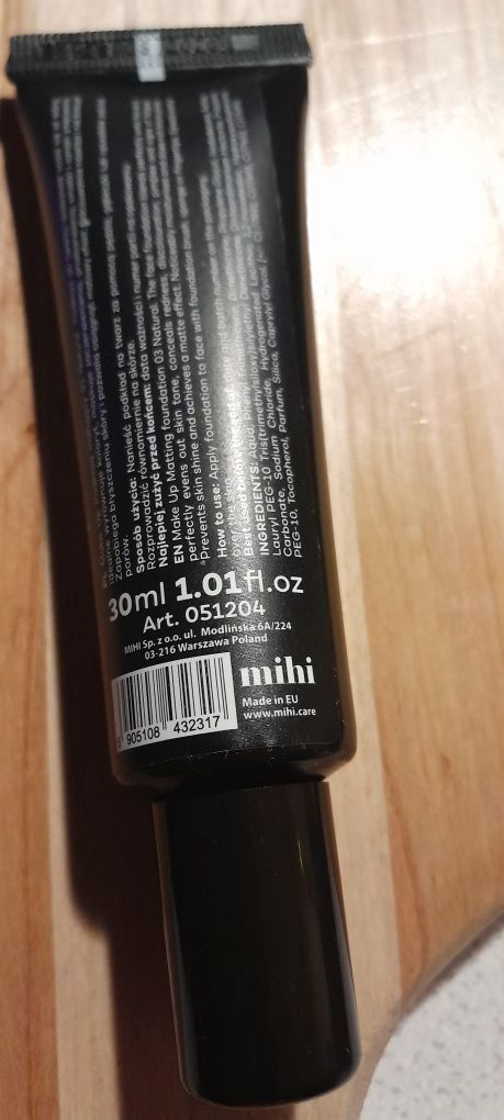 Podkład do twarzy mihi