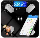Waga Łazienkowa Analityczna Slim 180 KG SMART+ 26w1 - iOS Android