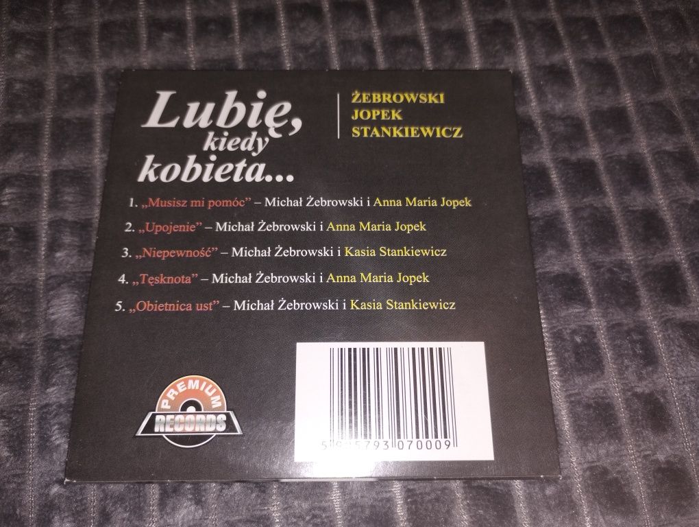 Płyta CD Michał Żebrowski Lubię, kiedy kobieta... Anna Maria Jopek