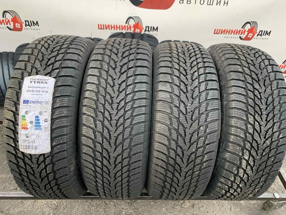 Шини нові 205/55 R16 Nokian зима, 2023р