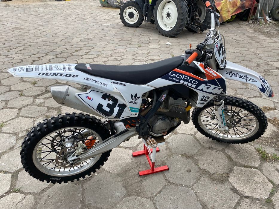 Ktm sxf 250 po remoncie, rozrusznik, wtrysk