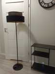 Lampa czarna loft 145 cm