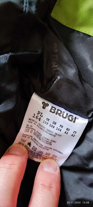 Kurtka damska narciarska - Brugi ,  164 cm lub ciut więcej, jak nowa