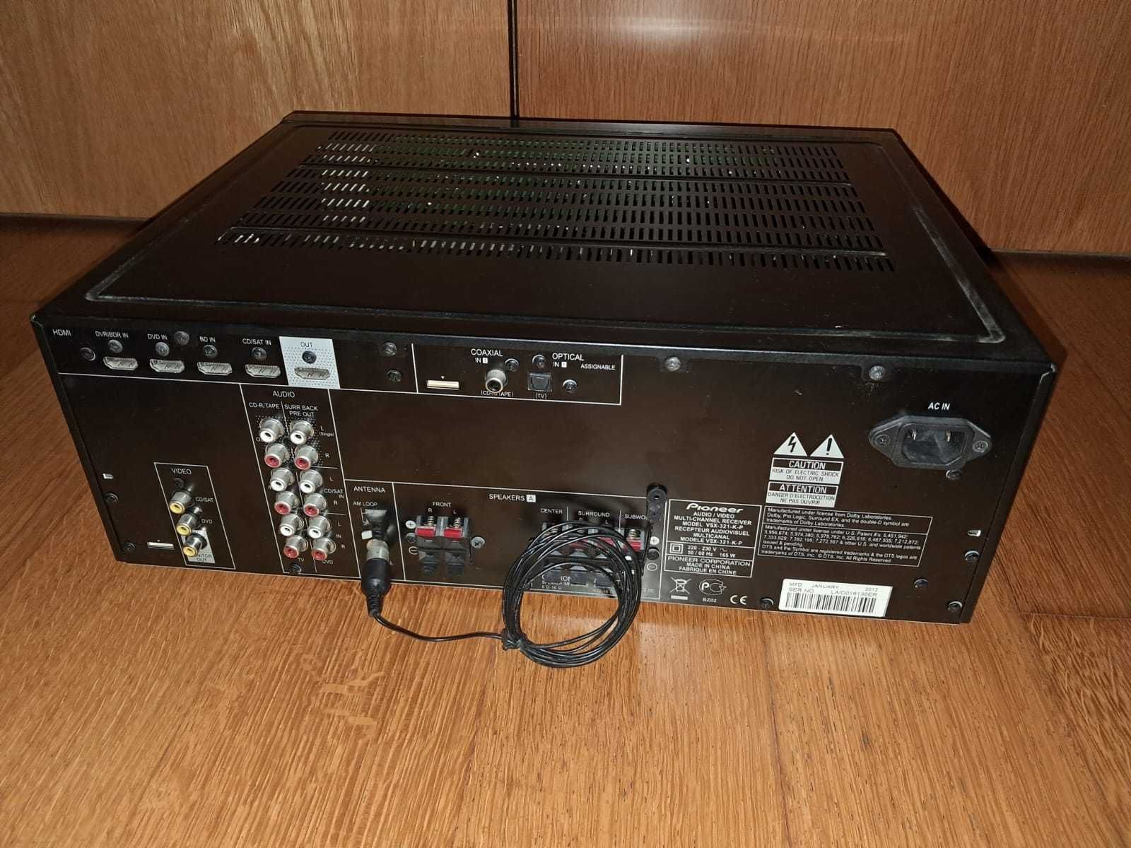 Sistema Home Cinema Pioneer + conjunto de colunas S-11-P