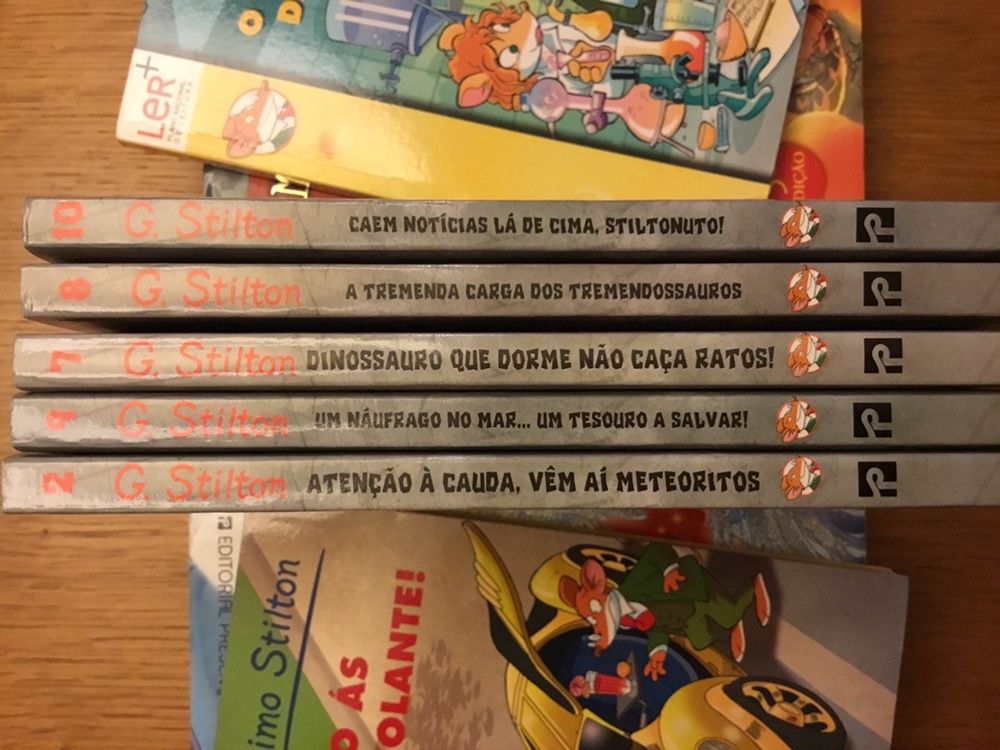 Livros Geronimo Stilton Os Pré-historratos